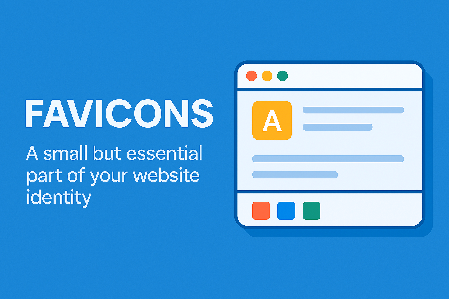 가장 작은 공간에 담는 가장 큰 디자인 파비콘